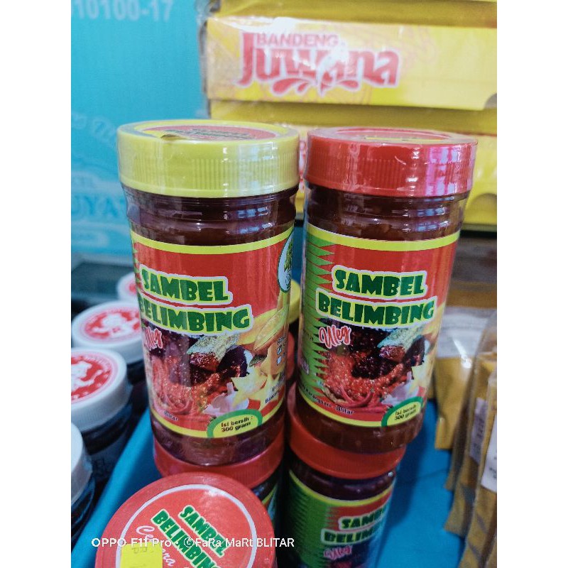 

SAMBEL BELIMBING CEMARA SARI BLITAR 300gr