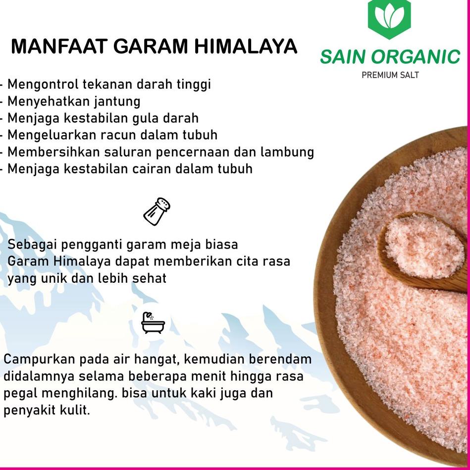 

(PROMO HWY44) Garam Himalaya 1 Kg Organic Asli Original Garam Himalaya Original Garam Himalaya 1kg Himalayan Salt ☆