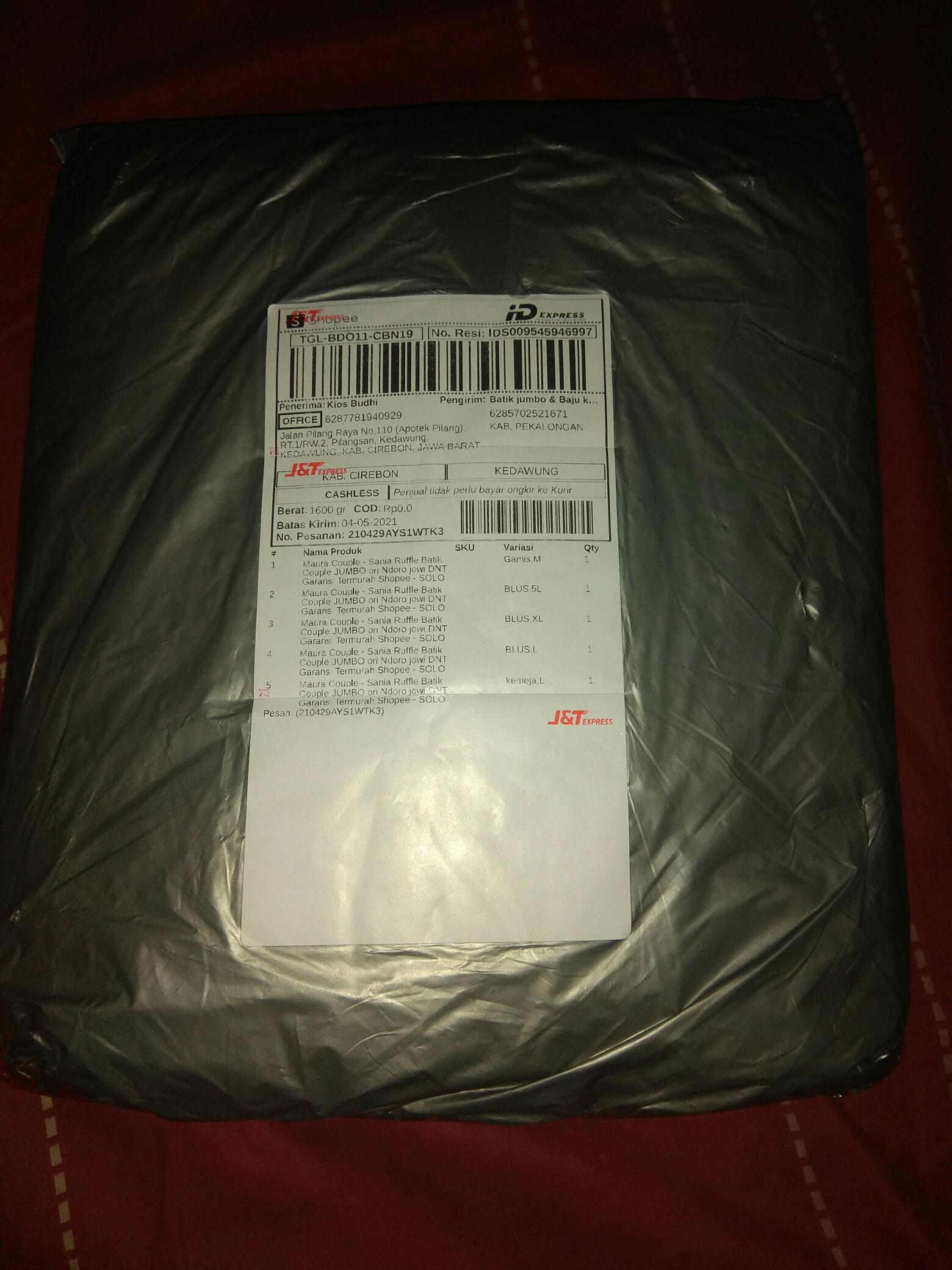 Maura Couple - Sania Ruffle Batik Couple Jumbo Ori Ndoro Jowi Dnt Garansi Termurah Shopee - Solo