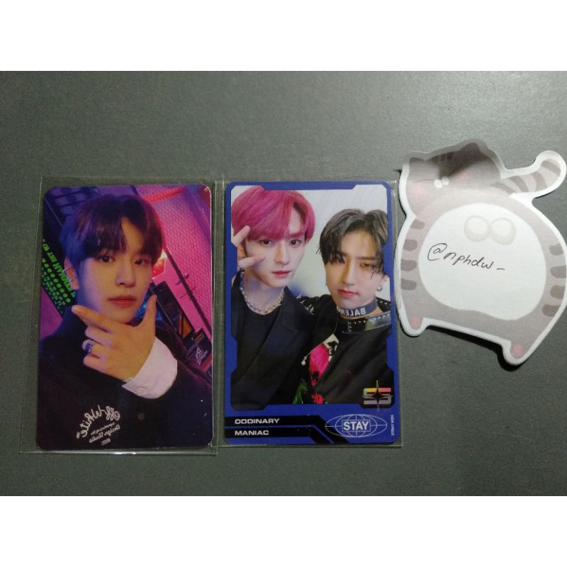 (BACA DESK) photocard minsung oddinary