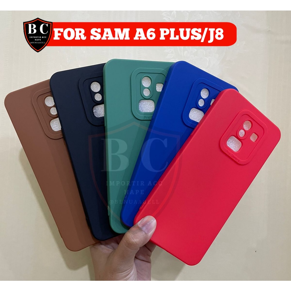 CASE SAMSUNG A6 PLUS - SOFTCASE PRO CAMERA SAMSUNG A6 PLUS