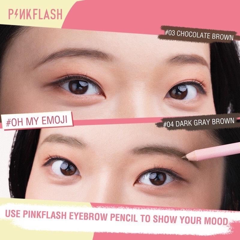 PF-E02 PinkFlash Oh My Emoji Eyebrow Pencil  so