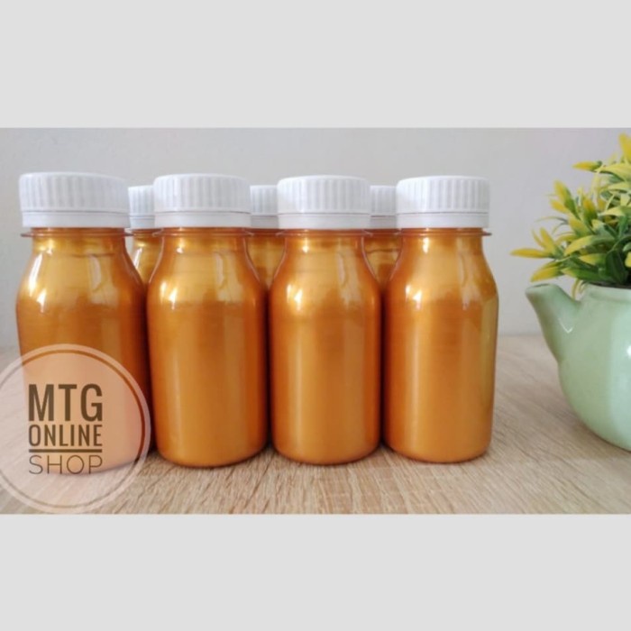 

(DISKON TERMURAH) Cat Decoupage Metalik Emas 100 ml Super / Acrylic Paint Clasic Gold