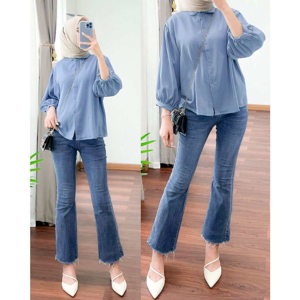 Elsa blouse | blouse wanita | atasan wanita