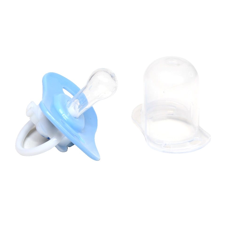 Lusty Bunny Empeng Bayi Baby Pacifier Silicone Dot Gepeng Dan Bulat