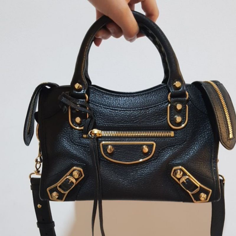 Balenciaga Mini City Edge Black