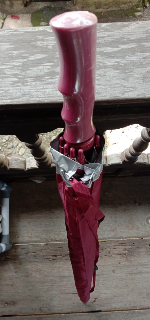 Payung Golf Polos Biru Donker Navy Umbrella Besar Sablon Promosi