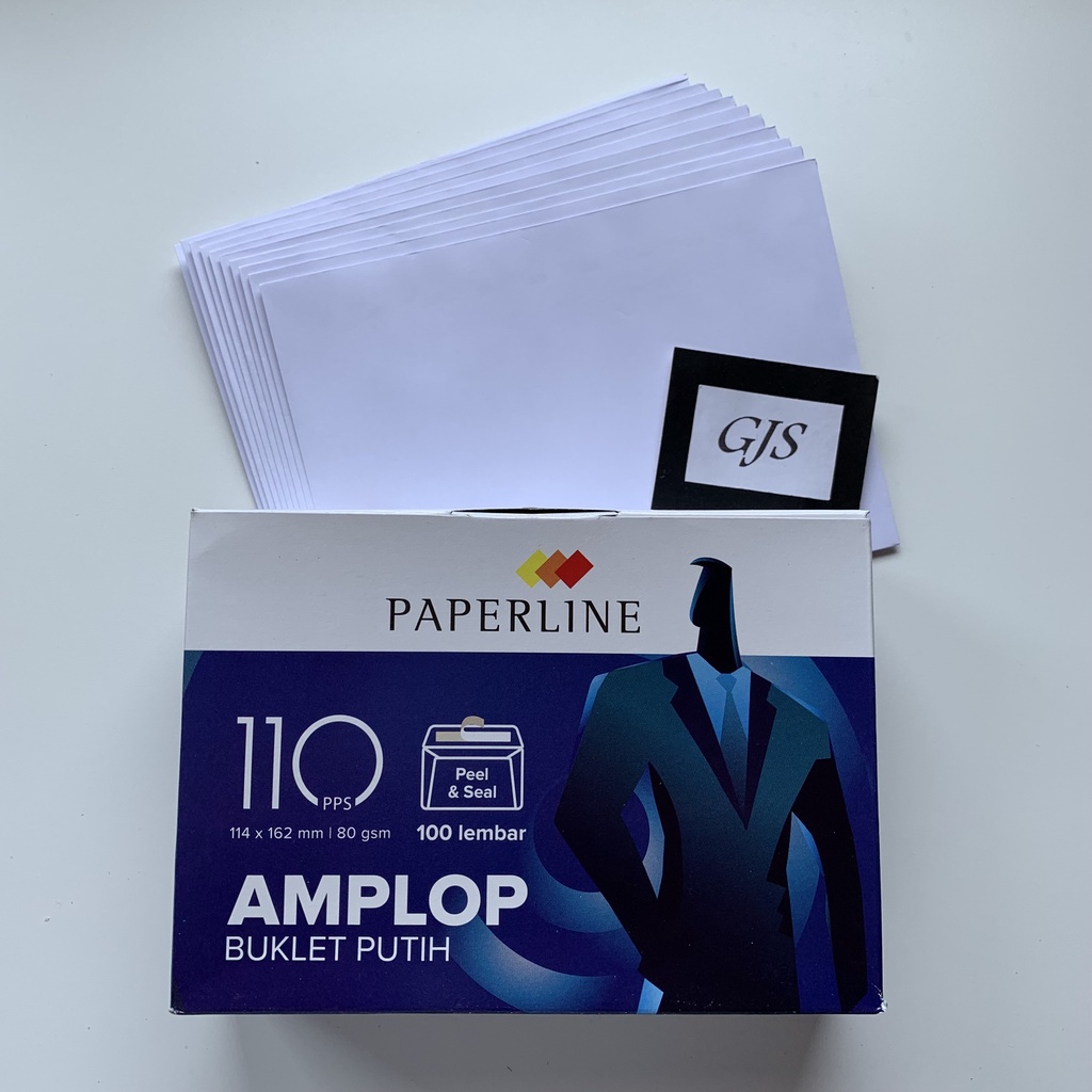 

Amplop Putih Paperline No. 110/Amplop Putih dengan perekat