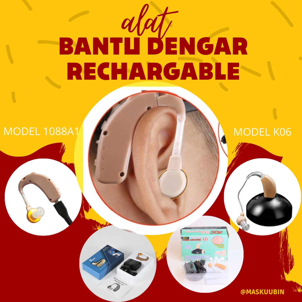 ALAT BANTU DENGAR CHARGER / ALAT BANTU PENDENGARAN/  BANTU DENGAR NO BATTERIES / BANTU DENGAR BISA DI CAS / BANTU DENGAR ORANG TUA / BANTU PENDENGARAN / HEARING AID / LAT BANTU PENDENGARAN