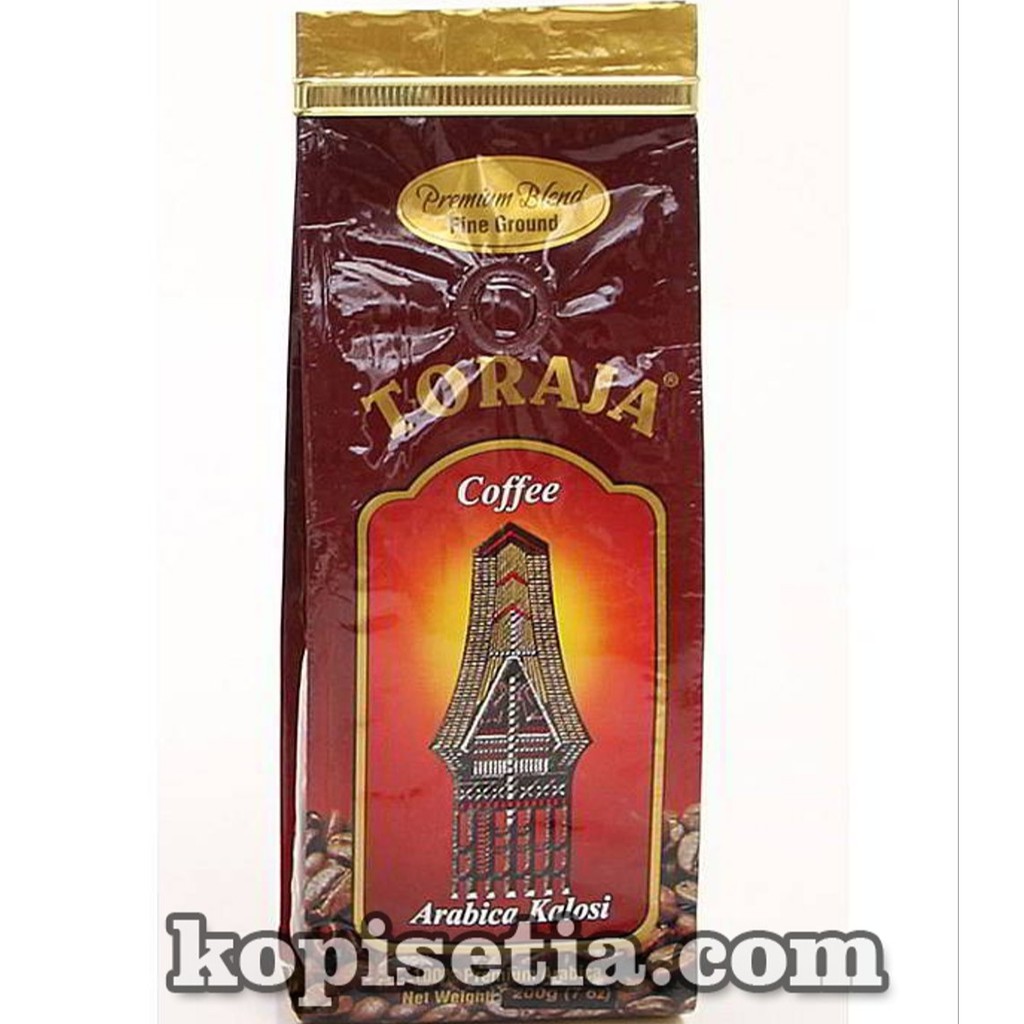 

kopi toraja arabica premium blend 200 gr (fine ground)