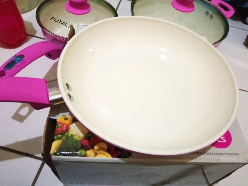 Panci Set Ceramic Dessini 5pc Matang Merata Pm-9982