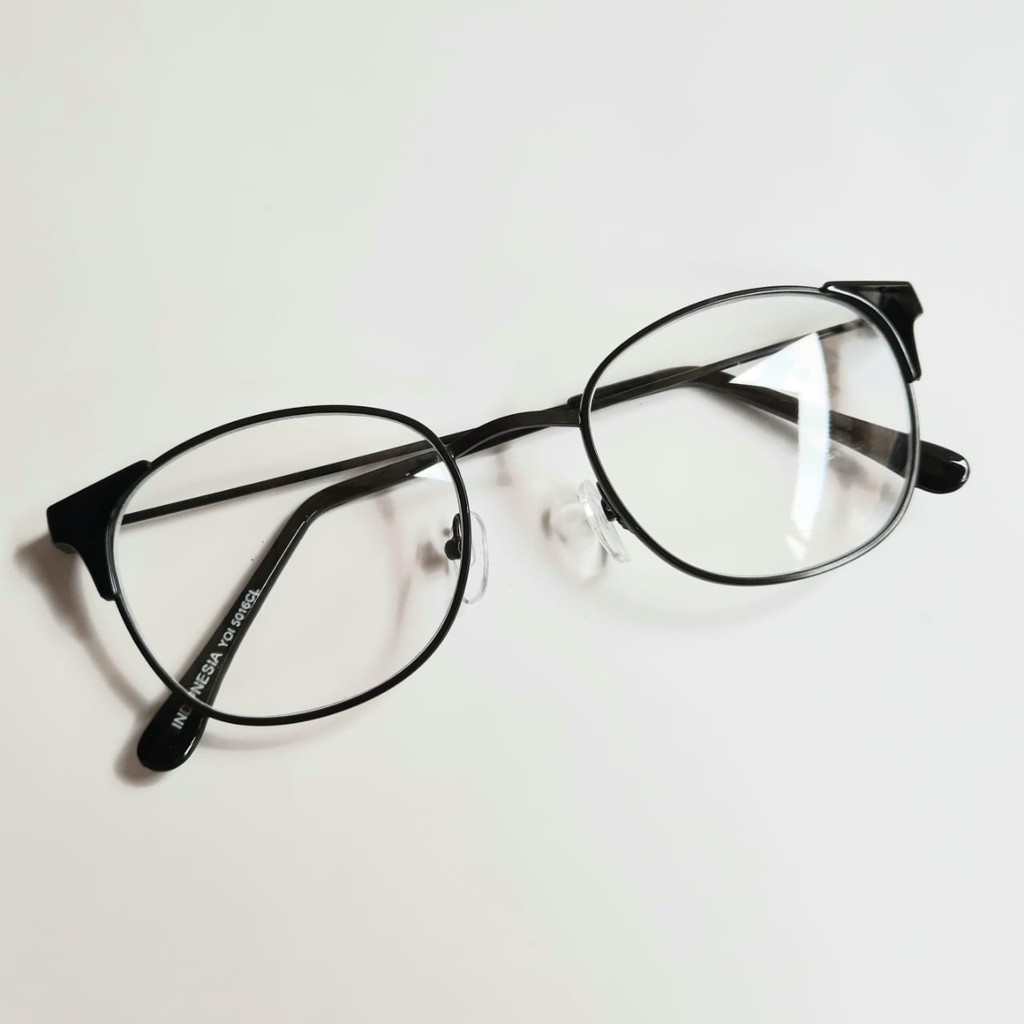 Spring Style NEW PROMO - Kacamata Minus / Jarak Jauh / Unisex - Frame Metal / Sungglases - Lensa Opt