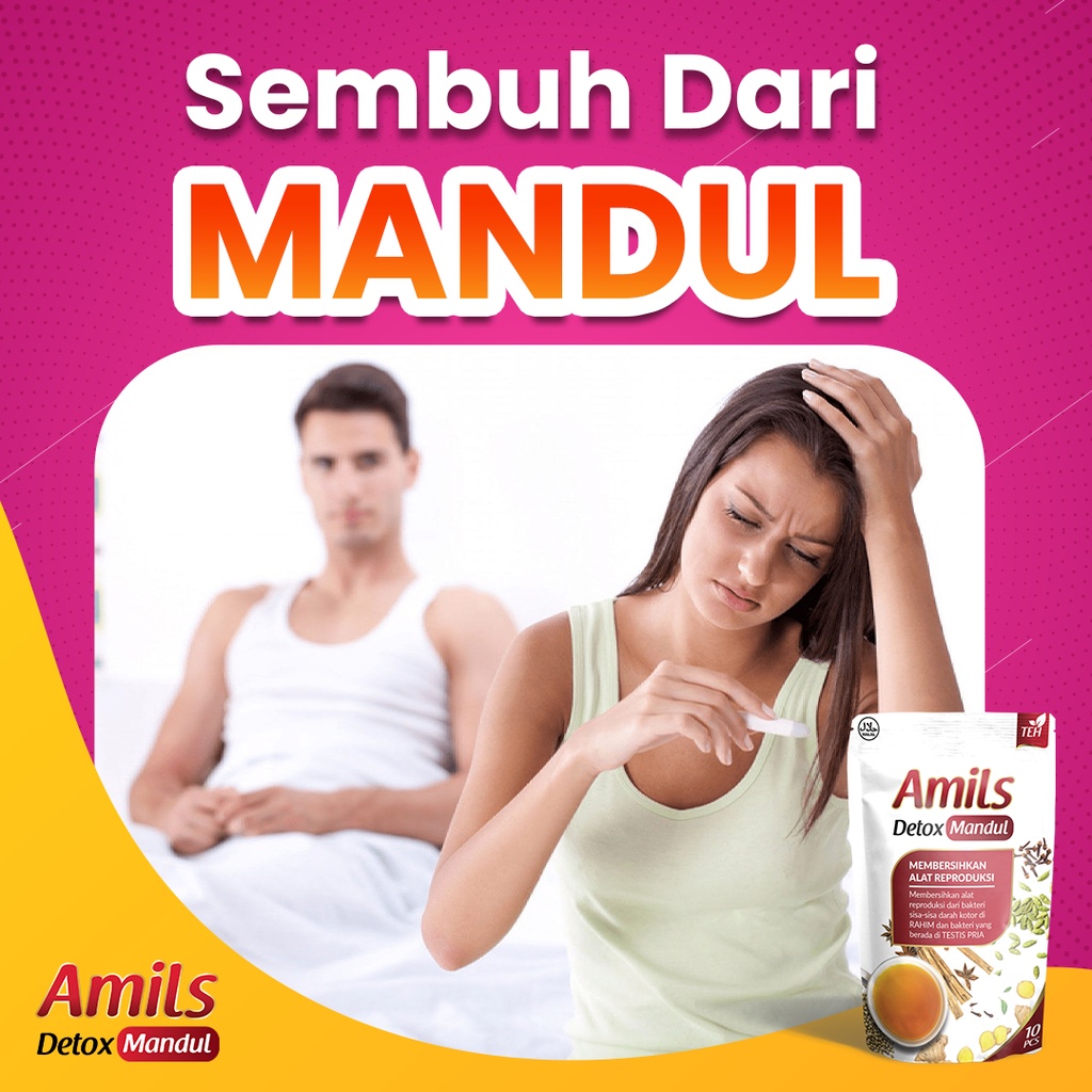 Amils Detox Mandul Mencegah Kemandulan Pria Dan Wanita Menjaga Hormon Pria Dan Wanita