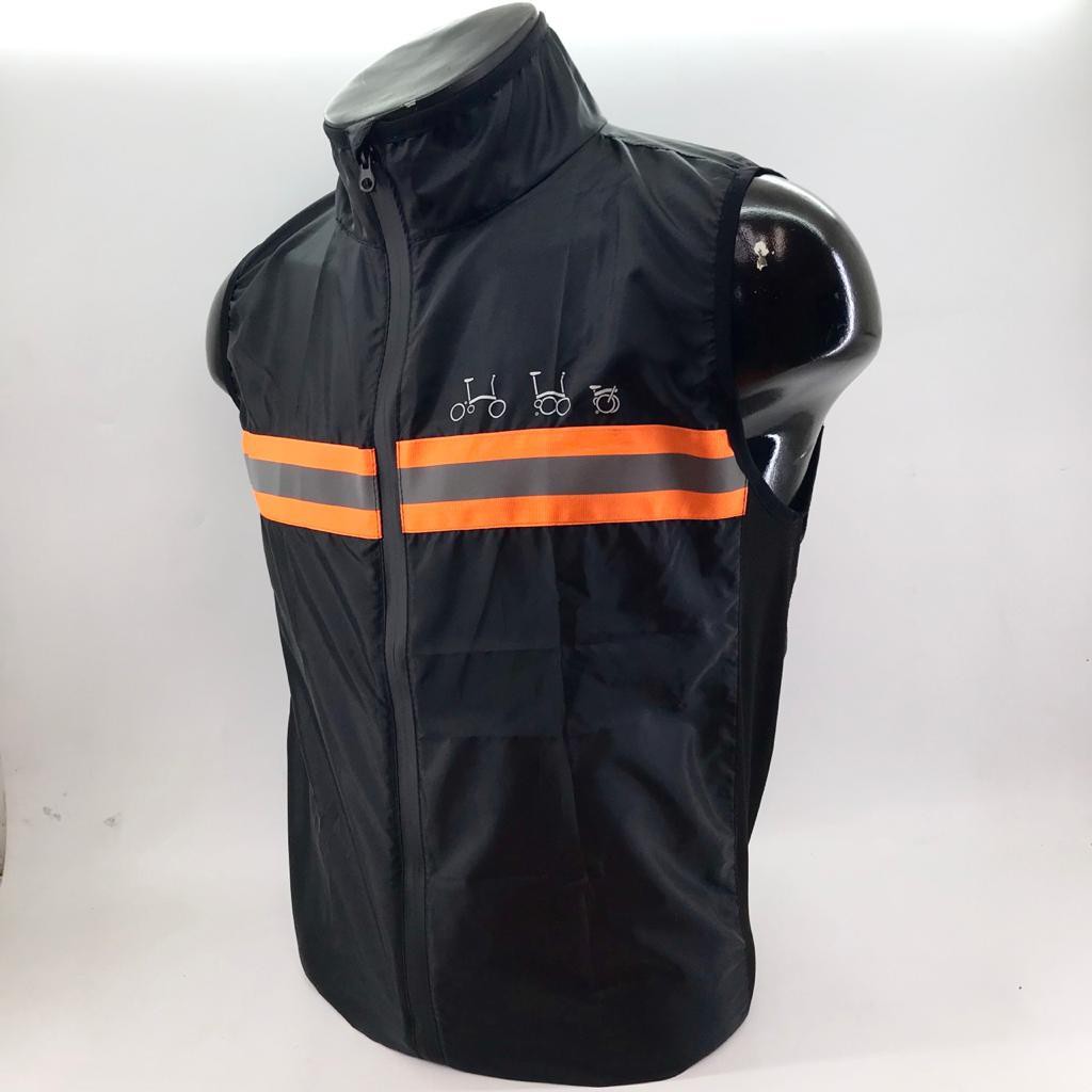 Vest Windbreaker Jaket Rompi Vest Jaket Gowes Pria Wanita