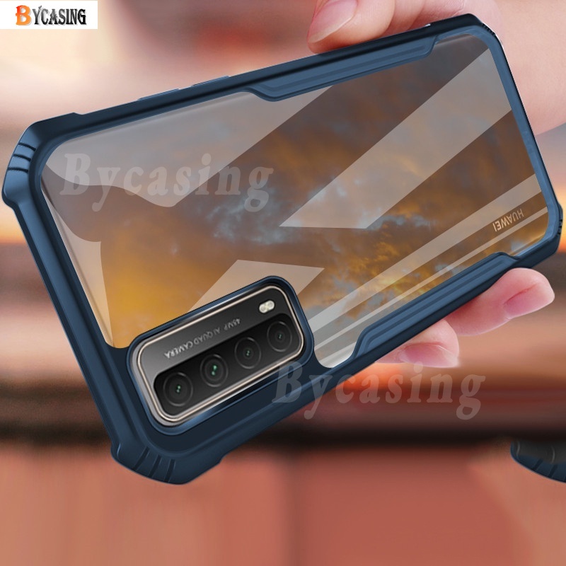 Hard Case Transparan Cover Huawei Y7A Y6P Y7P Y6 Pro Y7 Y6 Y9 2019 Y6S Y9S Nova 7i 5t P30 Lite