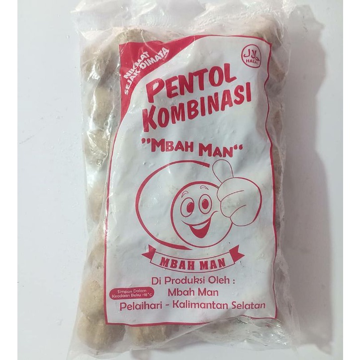 

Pentol Mbah Man isi 50 500gr || pentol ayam || pentol daging sapi || pentol kombinasi