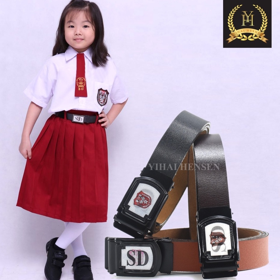ikat pinggang anak SD sabuk anak sekolah ikat pinggang anak wanita ikat pinggang anak pria gesper an