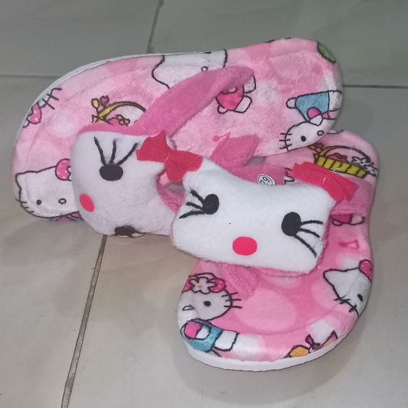 Sandal Rumah Sendal Anak Boneka Hello Kitty