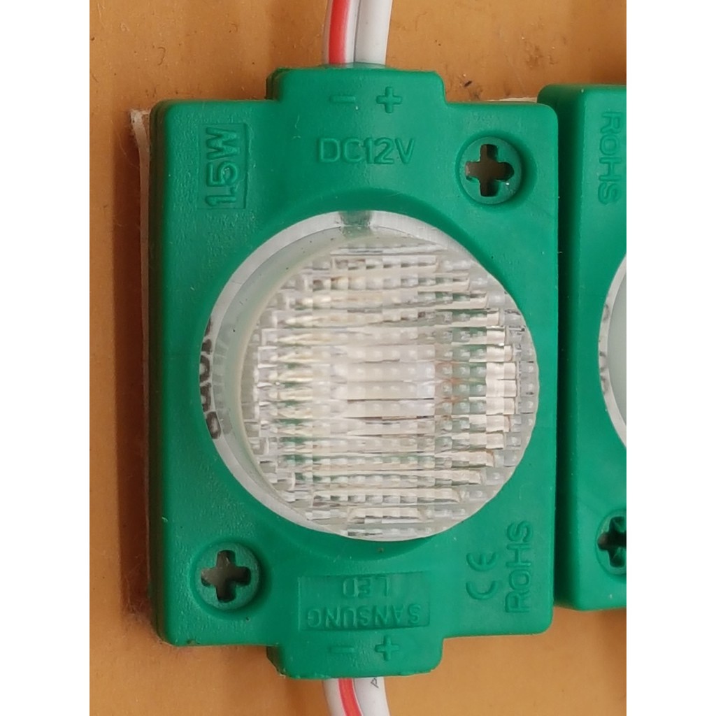 Cahaya HIJAU 1.5w samsung new SMD 3030 injection led module