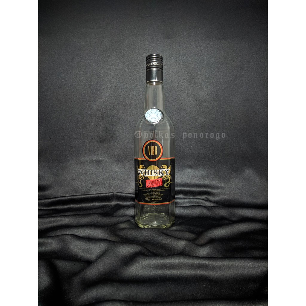 Botol Bekas Minuman Keras Vibe  Murah Buat Pajangan Dinding