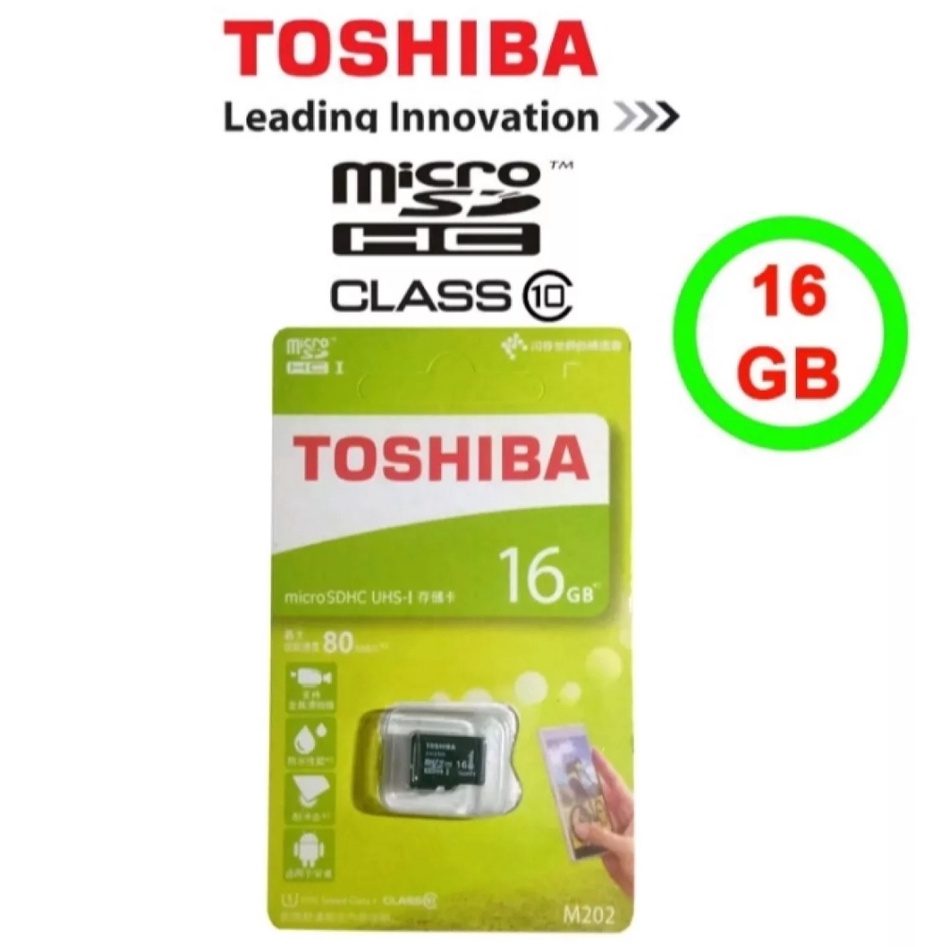 Memory Card-Micro SD-Micro SDHC Toshiba 8GB / 16GB / 32GB / 64GB / 128GB Class 10 48MB/s / Memory Card HP Toshiba Class 10-Hitam