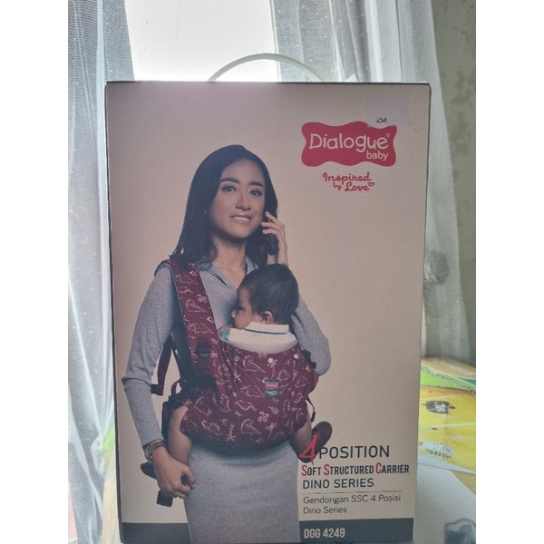Dialogue Baby Gendongan SSC 4 Posisi Dino Series DGG4249
