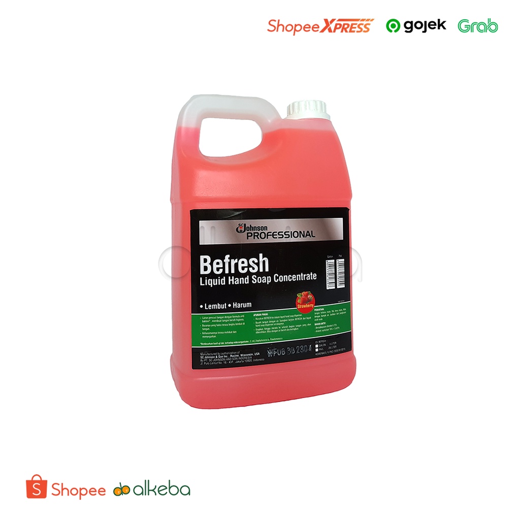 Befresh Strawberry / Sabun cuci tangan/ handsoap - Johnson