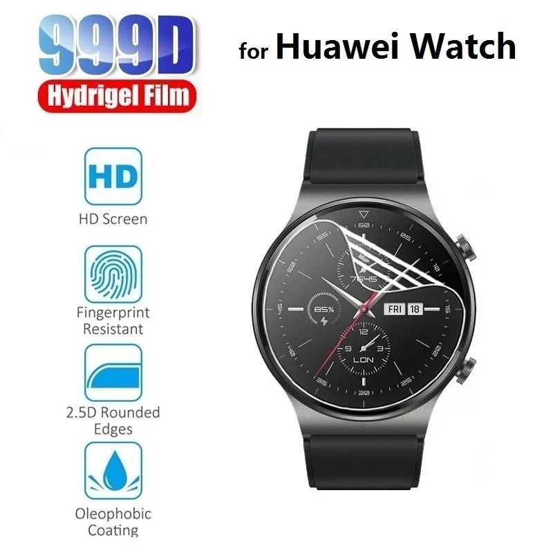 Huawei Watch GT (42mm/46mm) / GT 2 (42mm/46mm) / GT 2 Pro / GT 2e Hydrogel Screen Protector Film