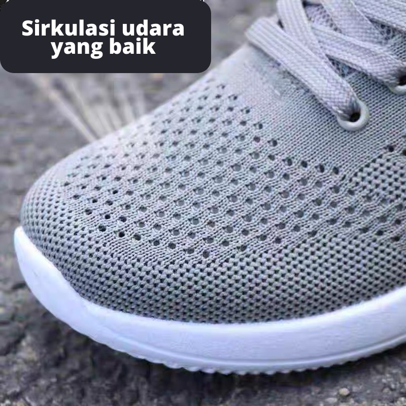 Highland Sepatu Pria Sneakers Sepatu Casual Pria Kerja Kuliah Fashion Sepatu Trendy MR139