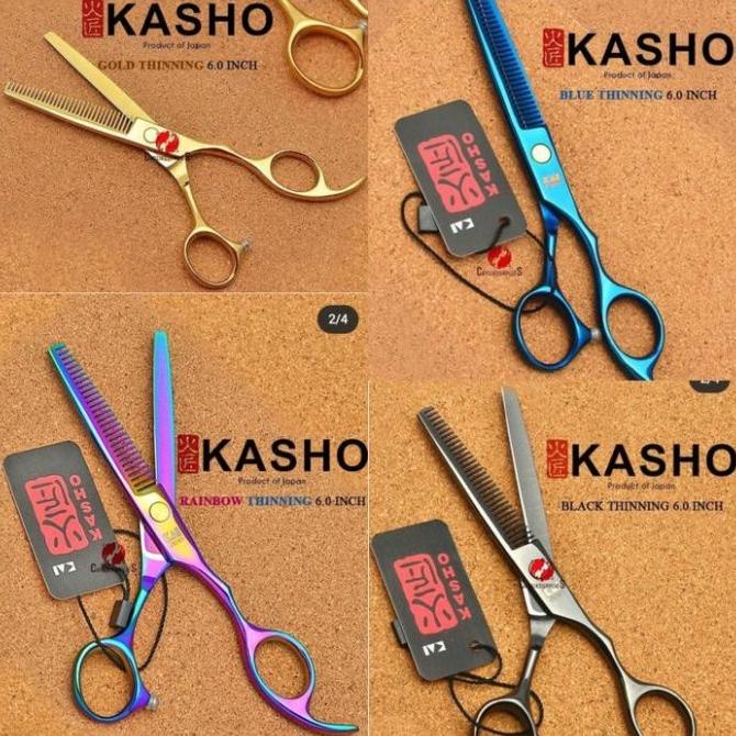 KASHO KAI GUNTING PENIPIS 6.5 INCH PROFESIONAL RAMBUT SALON BARBER