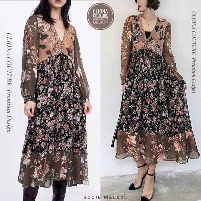 DRESS ZARA BY CLIONA COUTURE