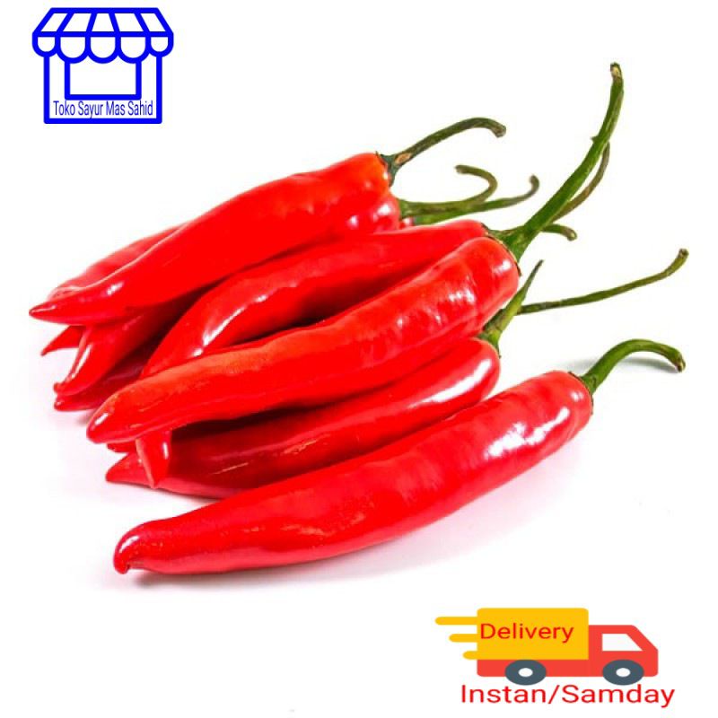 

Cabai Tewe Merah Cabe Merah Besar 100 gram