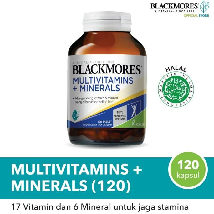 Blackmores multivitamin & minerals 120 multi vitamin B6 B12 B complex