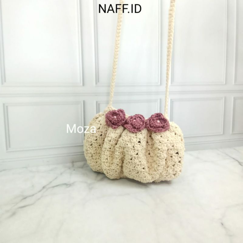 NAFF.ID-MOZA Tas HP /Handmade KnitBag Premium