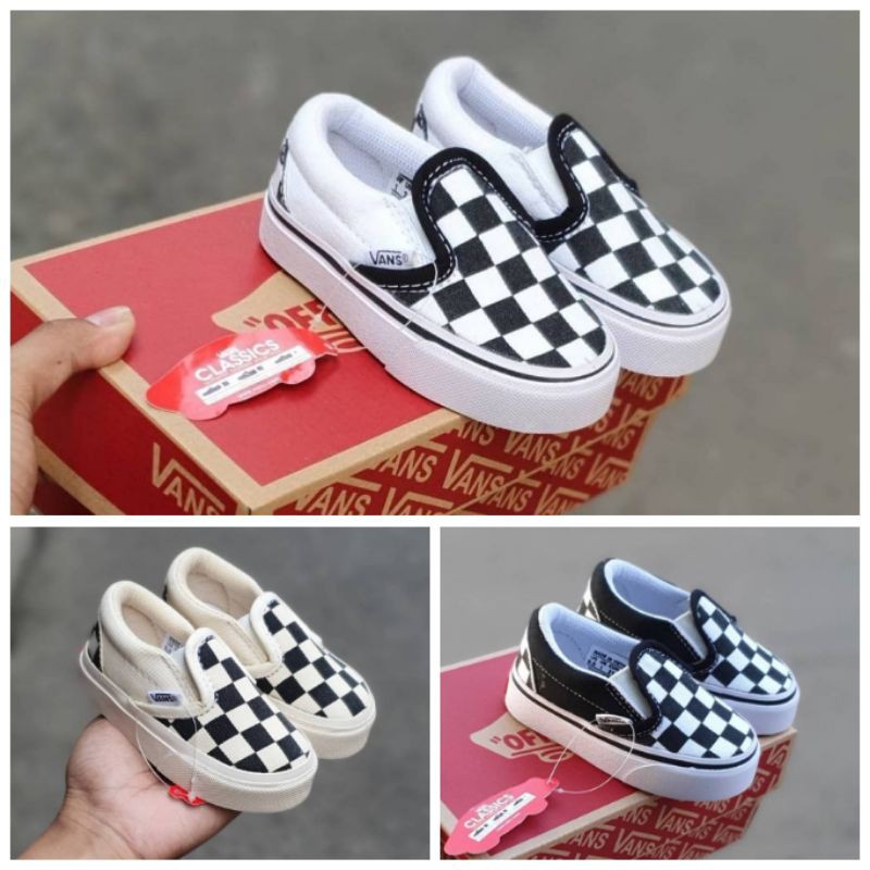 Vans Slip On Checkerboard Kids