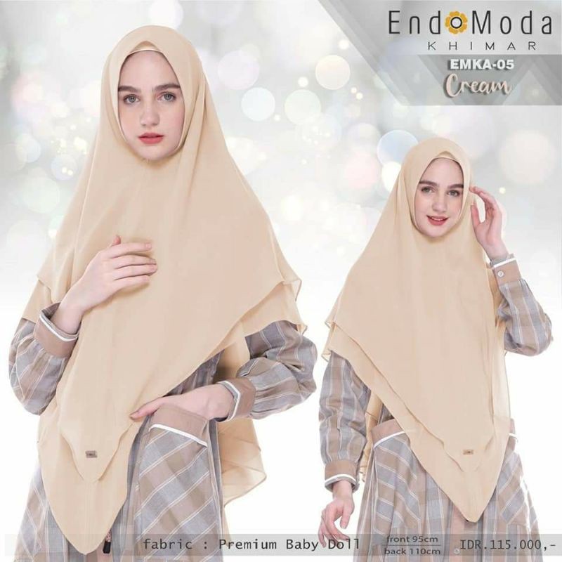 KHIMAR INSTAN EMKA 05 || SYARI || ENDOMODA || READY STOK