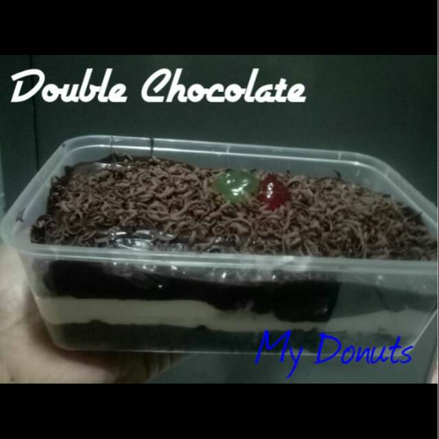 

Cake lumer double coklat