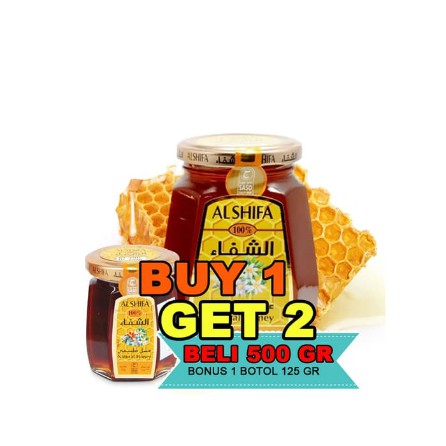 

Madu Al shifa 500 gr + BONUS 125 gr original