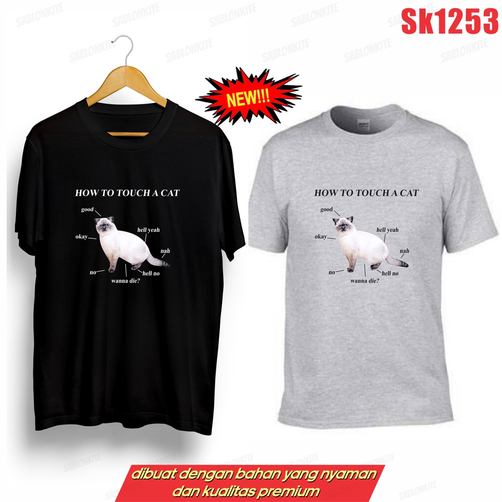 MURAH!!! KAOS NCT JENO CAT kucing SK1253 UNISEX ADA KAOS ANAK