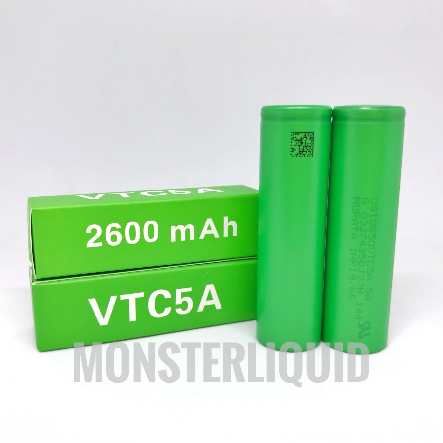 BATTERY SONY VTC 5A 18650 2600MAH 35A AUTHENTIC BATERAI VTC5A HARGA SATUAN