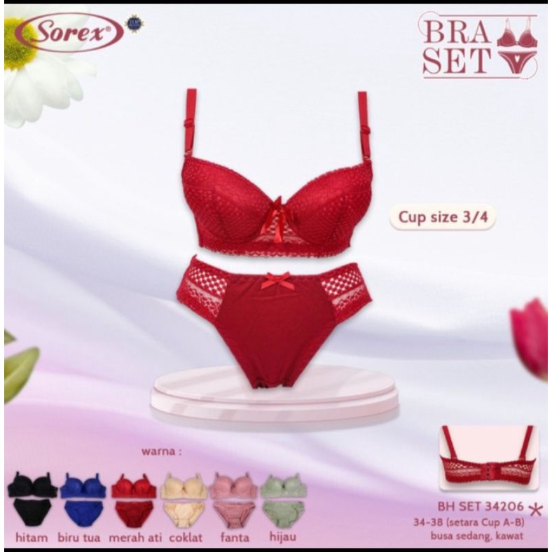 Bra set BH Sorex 34206