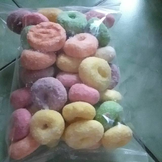 

Donat warna warni