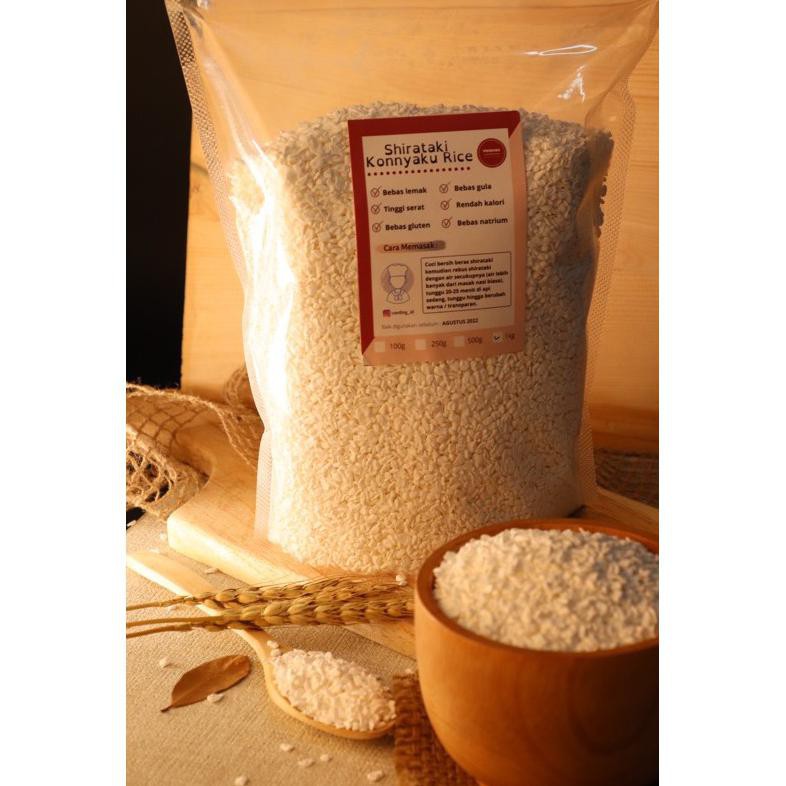 

BISA COD Beras Shirataki / Konnyaku Rice 1 kg LIMITED EDITION [Kode 1|Kode 2|Kode 3|Kode 4|Kode