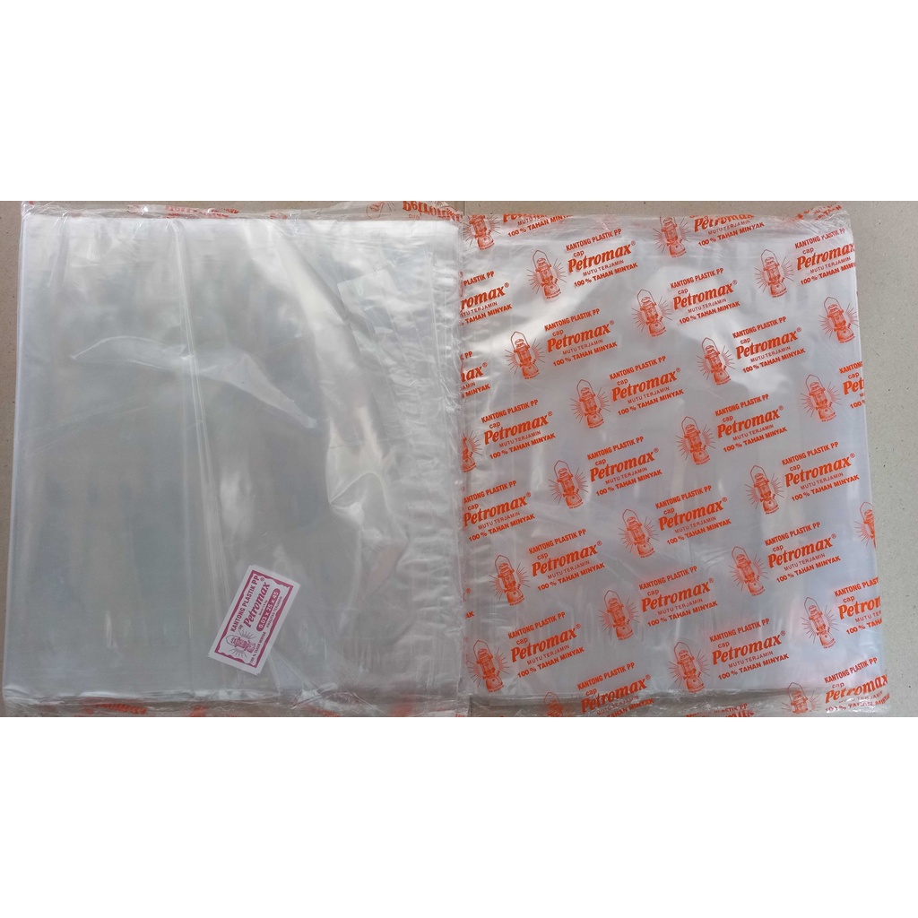 Plastik PP Bening Petromax  4 kg (0.03x25x45)