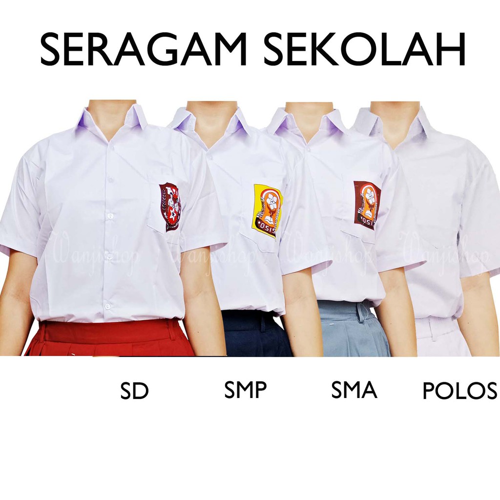  Baju  Seragam  Sekolah Sd  Model Baju  Terbaru 2019