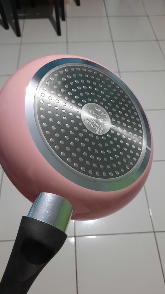 Cypruz Fry Pan Panci Wajan Penggorengan Teflon Anti Lengket Color Colour Aluminium Series 20cm 20 Cm