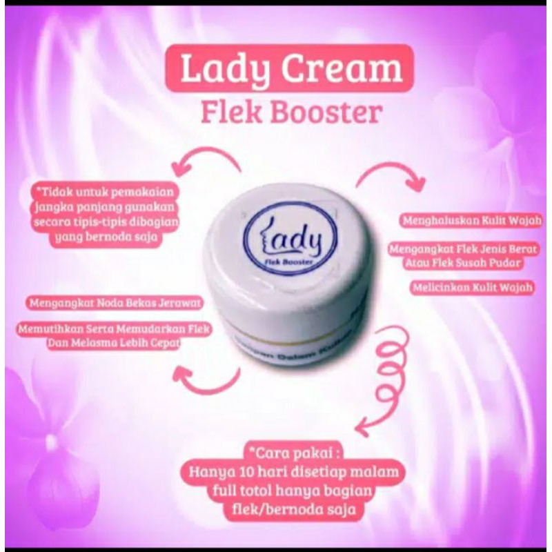 lady cream flek booster