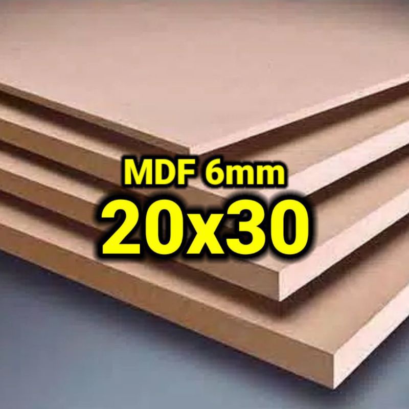 PAPAN KAYU MDF 20X30 PLUS GANTUNGAN &amp; BAUT ads