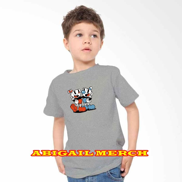 KAOS ANAK CUPHEAD ABU