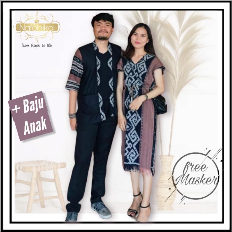 Couple Tenun Etnik Handmade Motif Lokal Nusantara Troso Jepara - Tenun Couple Etnik - Coupel Etnik